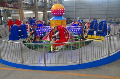 “歡樂噴球車” 游樂創新的熾熱點火器